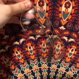 Rue21 Gold Hipster Glasses